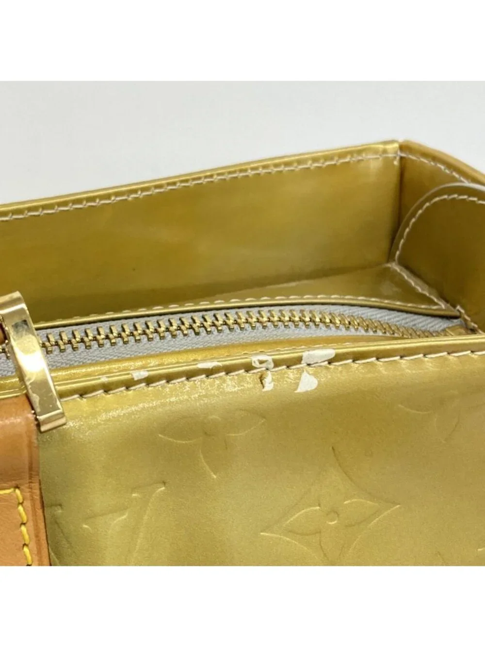 Louis Vuitton Tote Vernis Columbus Gray